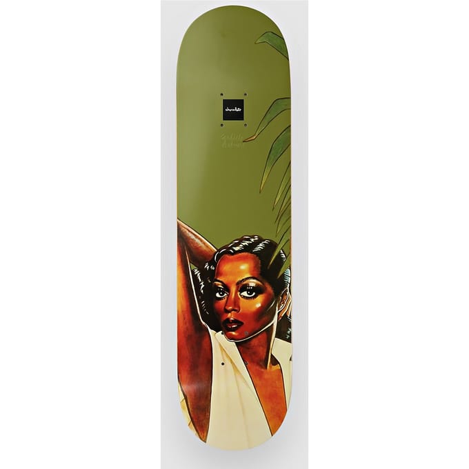 Chocolate Aikens Queen 8" Skateboard Deck groen
