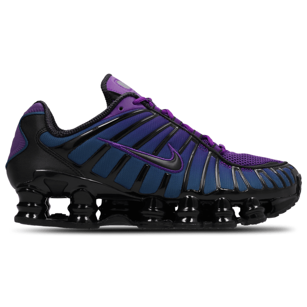 Nike Shox Sneakers Heren - Blauw - Maat 42 - Synthetisch, Textil