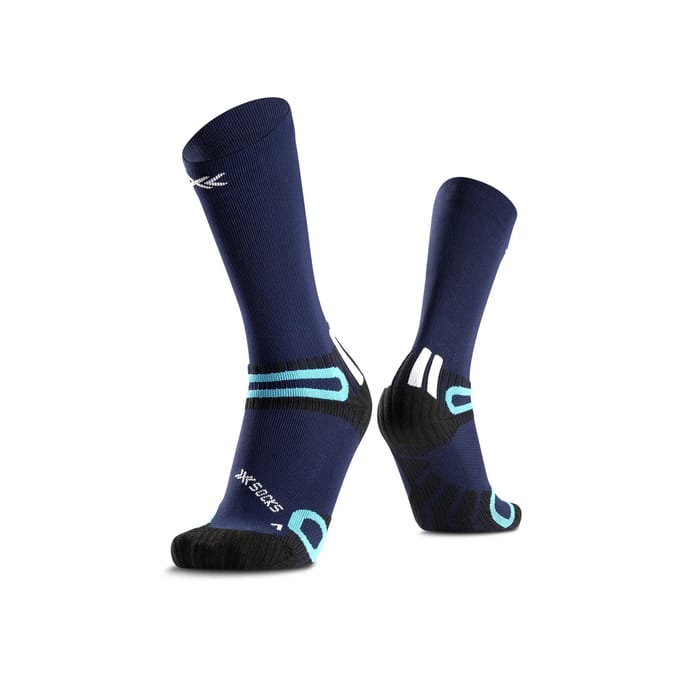 X-socks Hike Discover Crewsokken Blauw EU 35-36