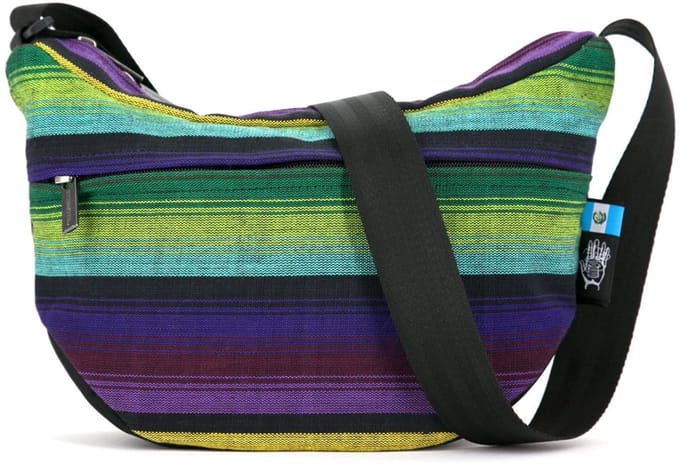 Ethnotek Bagan M - Schoudertas / Moon Bag - Crossbody - 4L