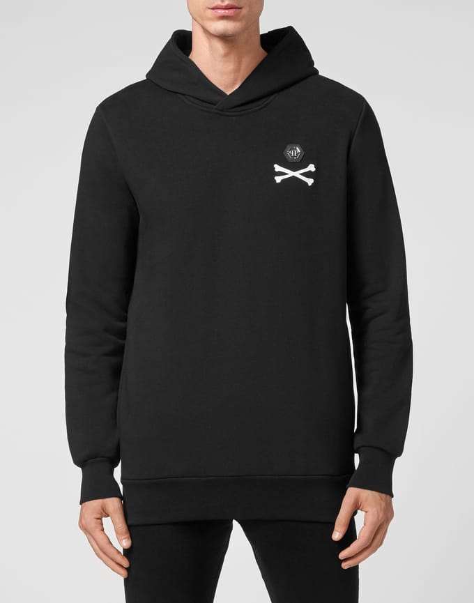 Sweatshirt Met Capuchon Skeleton