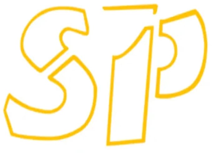 Piaggio Zip Stickerset - SP Stickers - Geel