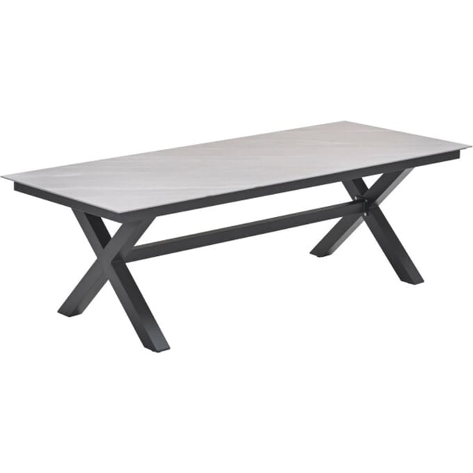 Garden Impressions Marbella tafel 240x100 cm centostone napoli sand