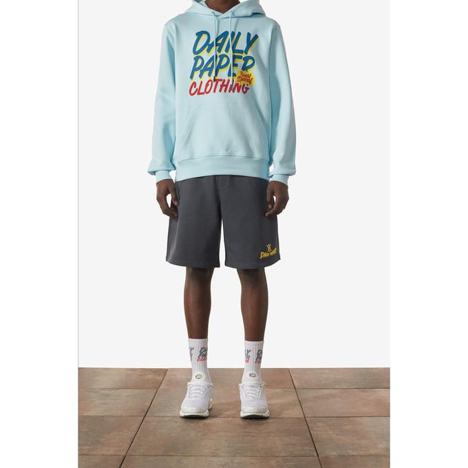 Daily Paper Renary Hood Cool Blue Größe: S | Kaputzenpullis Outlet | Unisex | Blau