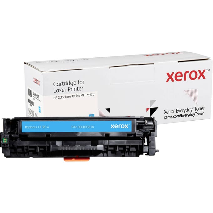 Xerox Toner vervangt HP 80A, CF381A Compatibel Cyaan 2700 bladzijden Everyday™ Toner 006R03818