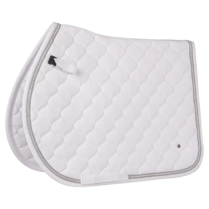 Qhp Zadeldek Qhp Sparkle Veelzijdigheid Wit