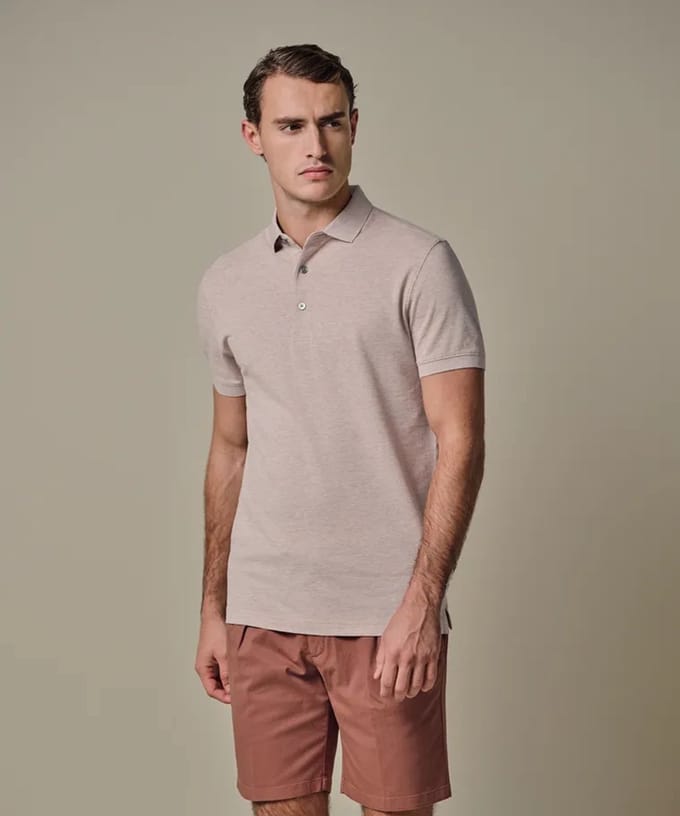 Profuomo Polo KM Roze PPXD10020S