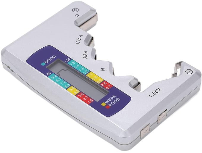 Digitale Batterijtester - Batterij Controle - Batterij Capaciteit - Draagbare Detector - 150 mAh