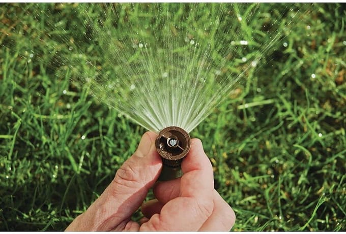 Irrigatiesproeier - Gazonberegening - Efficiënt water geven - Hoge efficiëntie - 3-3.7 m bereik - Bruin