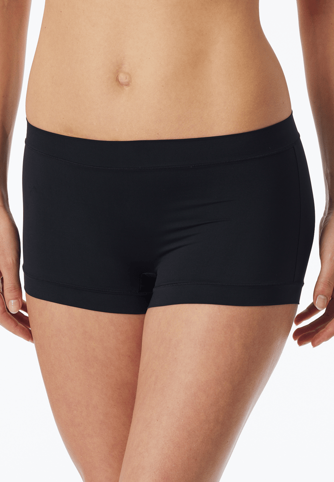 Schiesser Short Unique Micro Dames Onderbroek - zwart