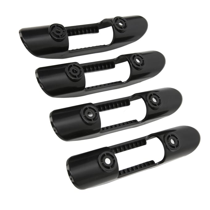 ABS Plastic Kajak Peddel Clip Universele Boot Peddel Houder Accessoire met Schroeven Zwart black
