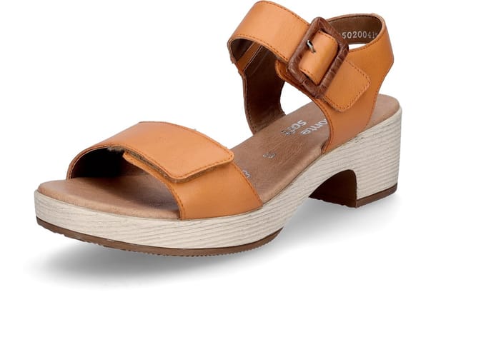 Remonte -Dames - oranje - sandalen - maat 37
