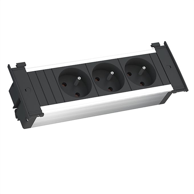 BACHMANN KAPSA S 3xUTE bw voeding 2,0m CEE7/7