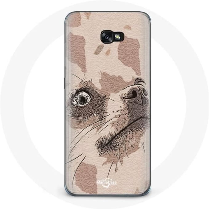 Case voor Samsung Galaxy A8 2016 Chihuahua hondenras