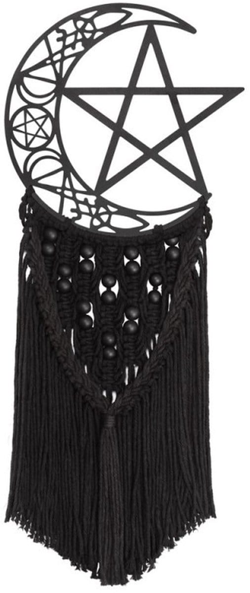 Alchemy - Moon Hex Hangende decoratie - Zwart