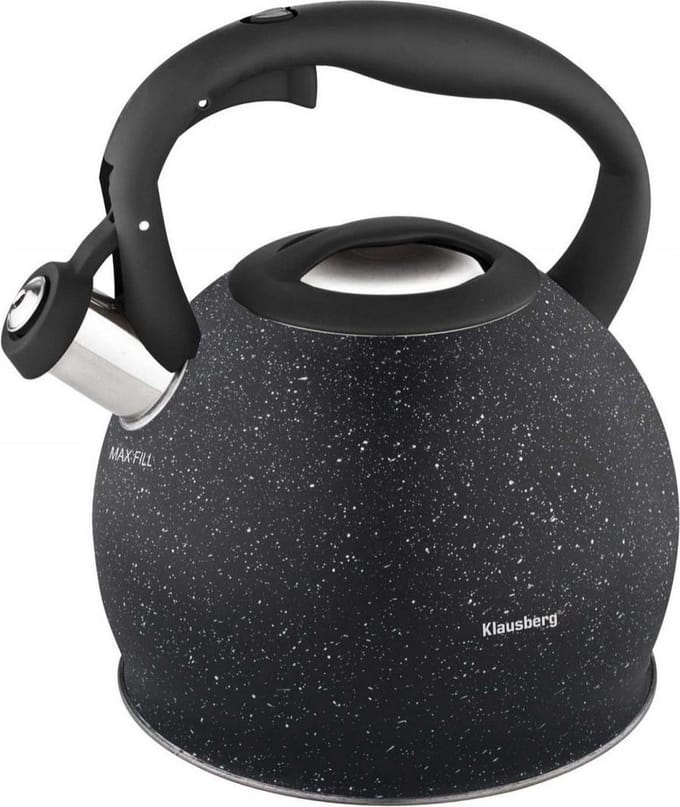 Klausberg KB-7320 fluitketel - 2L - rvs - alle warmtebronnen