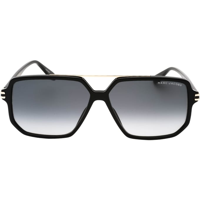 Marc Jacobs donkergrijze SF-lens zwarte zonnebril