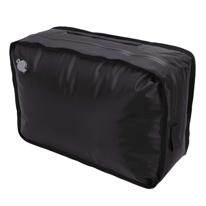 Sac de Voyage sous Vide Multifonctionnel Imperméable Scellage Cube d'Emballage à Compression par le Vide avec Pompe black