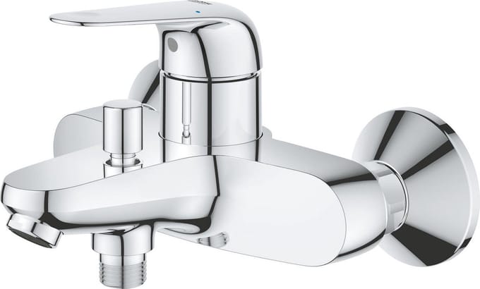 GROHE QuickFix Swift eengreeps bad-/douchemengkraan - Wandmontage - Metalen hendel - Chroom