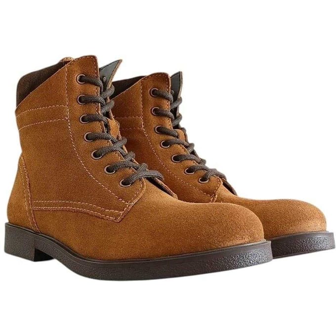 Firetrap Dames Mystic Leren Enkellaarsjes (Tan)