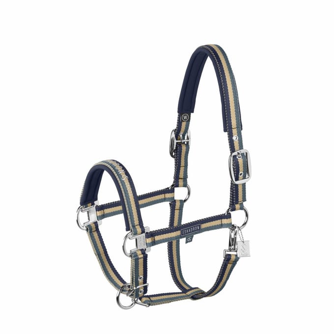 Eskadron Halster Double Pin SS26 Petrol - Pony | Halstertouw paard