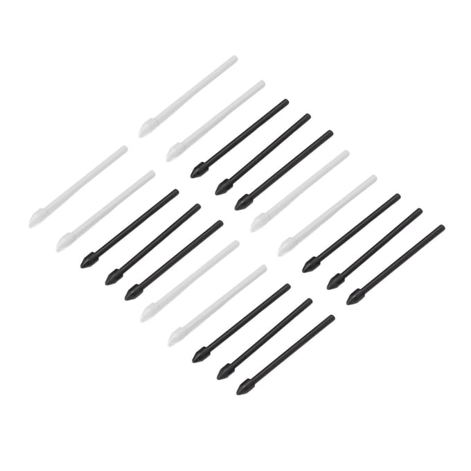4 Set Vervangende Touch Stylus Tips Penpunten voor Samsung Galaxy S22 Ultra 5G Vervangende Penpunt Gereedschapsset Zwart en Grijs