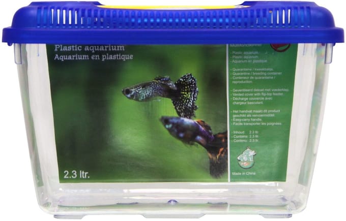 Boon Aquarium Plastic Blauw Deksel 2.3 Liter