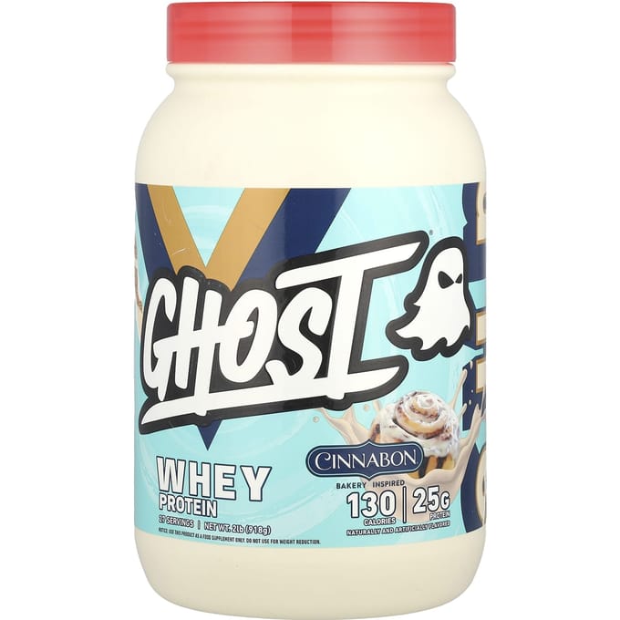 Ghost, Wei-eiwitpoeder, Cinnabon®, 2 lb (918 g)