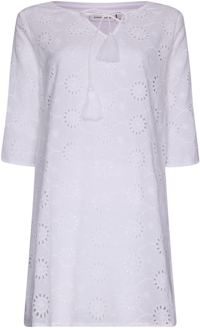 Pastunette Cover-Up Sunny Day - Wit - Katoen - Maat 36