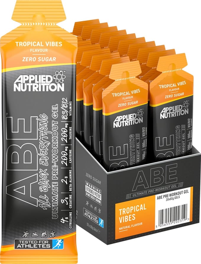 Applied Nutrition ABE Ultimate Pre-Workout Gel (20x60g) Tropical Vibes - Pre-Workout - Pre-Workout Shots
