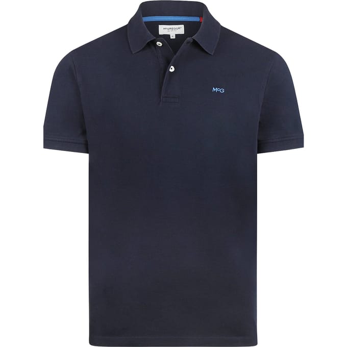 McGregor Classic Polo Navy Größe: M | Poloshirts Outlet | Herren | Blau