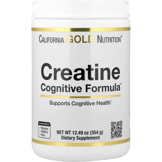 California Gold Nutrition, Creatine Cognitive Formula™, 354g(12,49 oz)