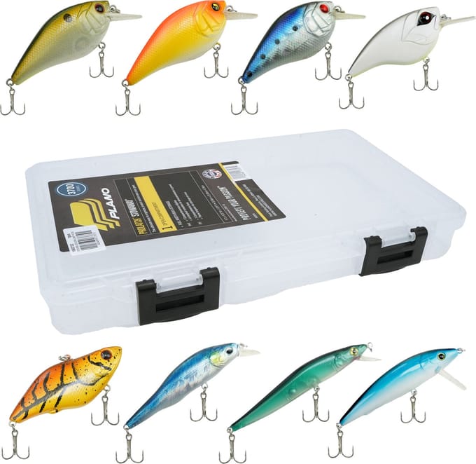 Eurocatch Viper Ultimate Kunstaas set 8 stuks in Plano Tackle box - Kunstaasset