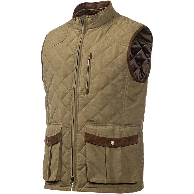 Elegante gewatteerde mouwloze dunne jas voor dames Baleno Thames