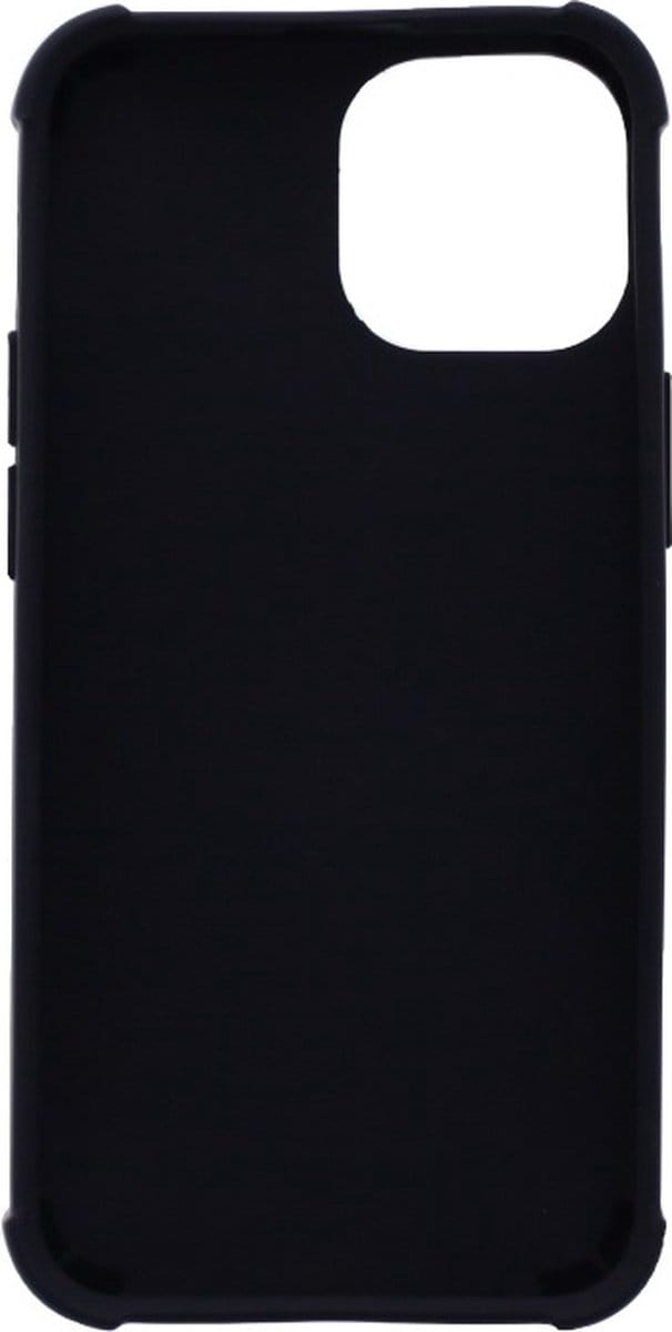 LuxeBass Hoesje geschikt voor Apple iPhone 13 Pro Max - Anti Shock - Zwart