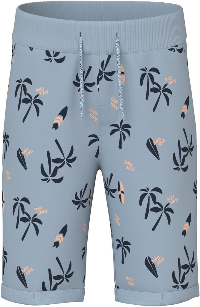 NAME IT - NKMVERMO AOP LONG SWE SHORTS UNB - Jongens - Bermuda shorts