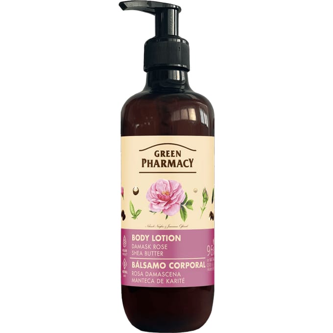 Green Pharmacy Body Lotion Damask Rose And Shea Butter 400 ml