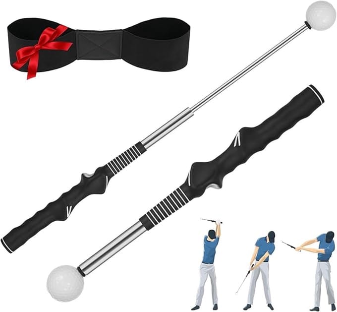 Golf swing trainer - 5-in-1 - gripcorrectie - linkshandig