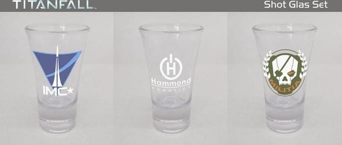 Titanfall Shotglasses Set of 3