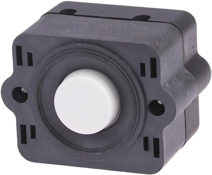 Drukschakelaar - Pompbesturing - Waterdruk regelen - Verstelbaar - 47 x 33 mm - Zwart