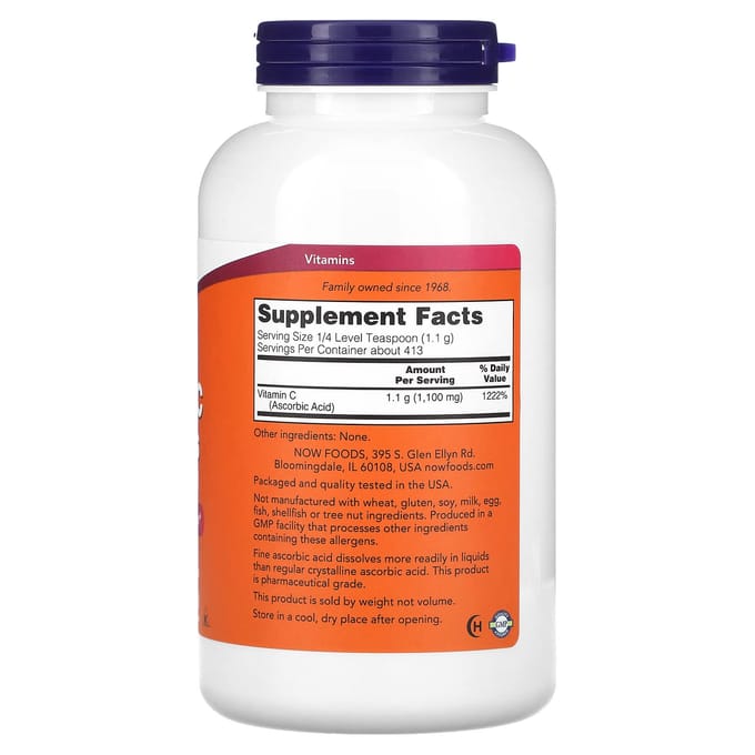 Vitamine C Crystals Powder - 454 g