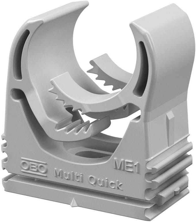 OBO Bettermann Multi-Quick-klem 16-20mm polyamide lichtgrijs RAL 7035, 2153718