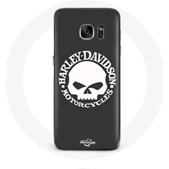 Samsung Galaxy S7 hoesje Harley Davidson Motors Schedel