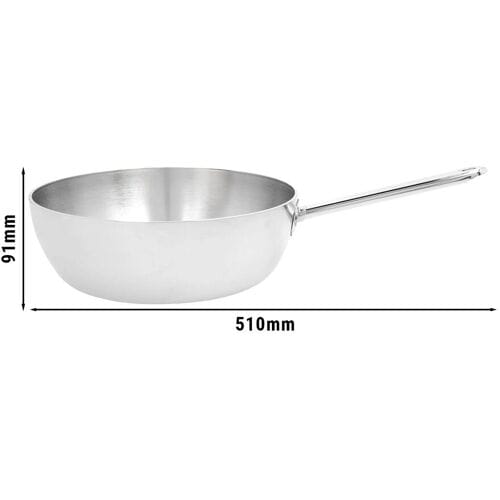 DEMEYERE APOLLO 7 - Sauteerpan - Conisch - Ø 280mm - RVS
