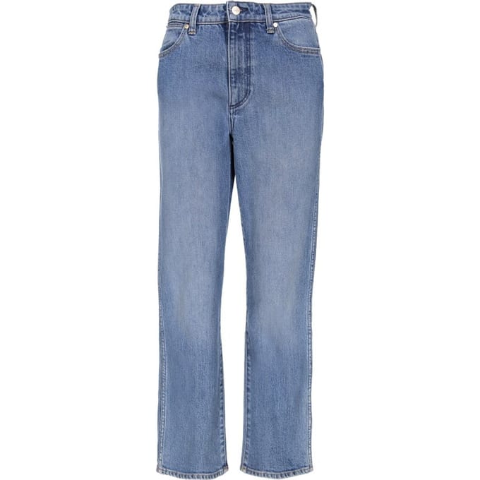 Wrangler - Maat W25 X L32 - THE RETRO Mom fit Dames Jeans