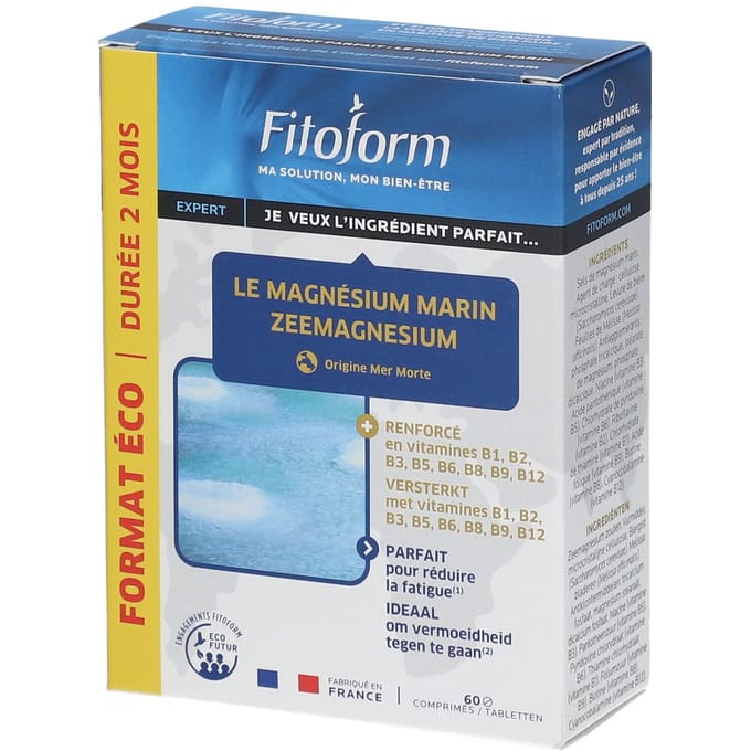 Fitoform Zeemagnesium + B1+b6+b9 Nf Caps 60
