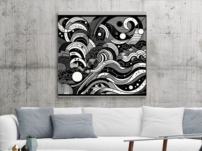 Kunstprint | Wanddecoratie | Dibond | 40 × 40 cm