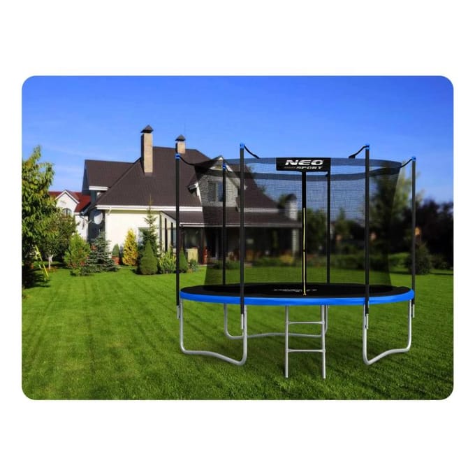 Tuintrampoline van 183 cm met binnennet en Neo-Sport ladder