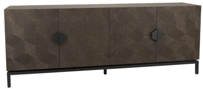 Tower Living - San Marino dressoir - 210 cm - bruin
