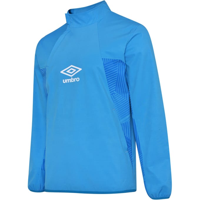 Umbro Maxium winddicht kinderjack (Blauw juweel)
